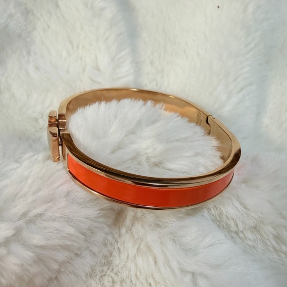 Orange and Gold Women's Bracelet - Picture 4 of 8
